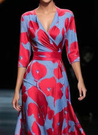 JESSICA - VESTIDO CON ESCOTE EN V