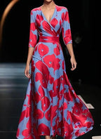 JESSICA - VESTIDO CON ESCOTE EN V