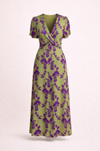 VELA - VESTIDO MIDI ESTAMPADO