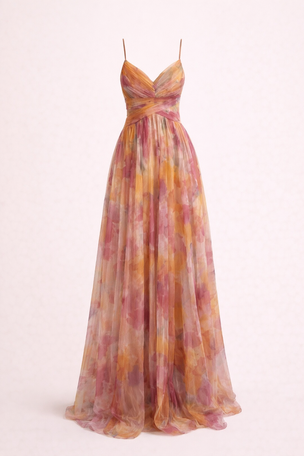 ELÉNA - VESTIDO LARGO FLORAL