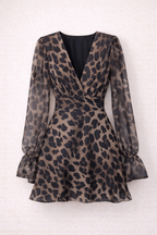 ABITO - VESTIDO LEOPARDO