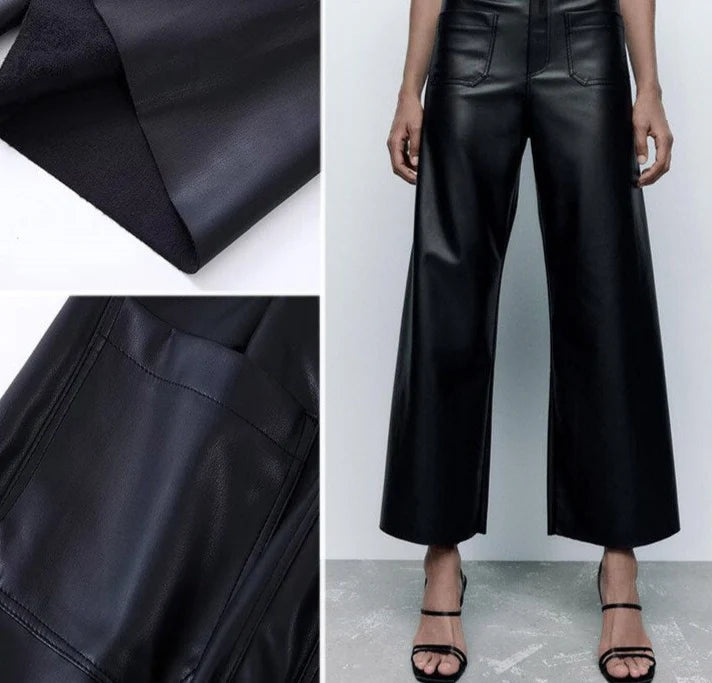 PANTALONES DE CUERO