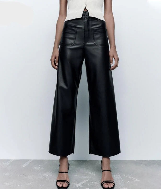 PANTALONES DE CUERO