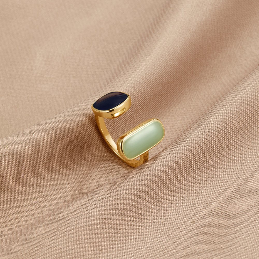 PIEDRA AGUAMARINA - ANILLO