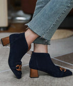MONA - BOTINES CON CREMALLERA