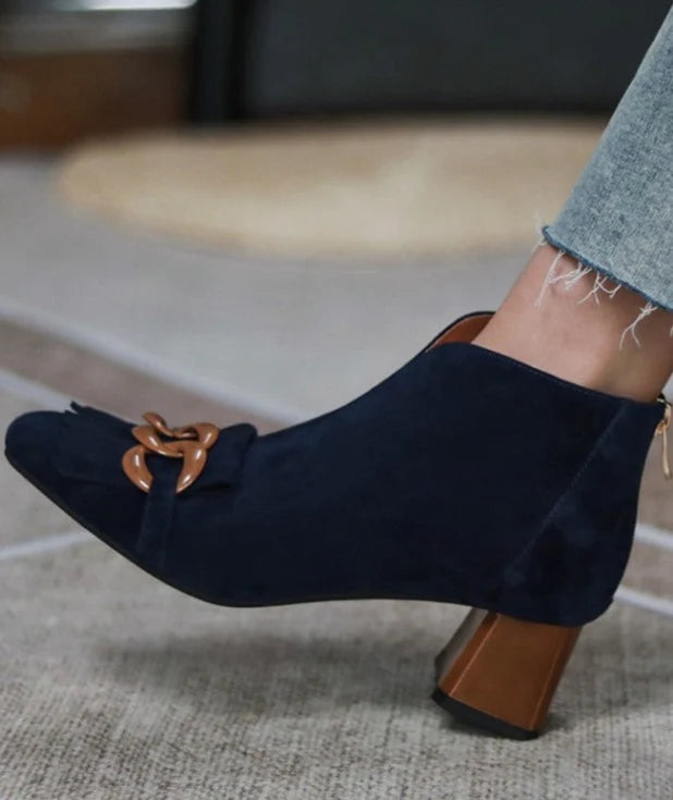 MONA - BOTINES CON CREMALLERA